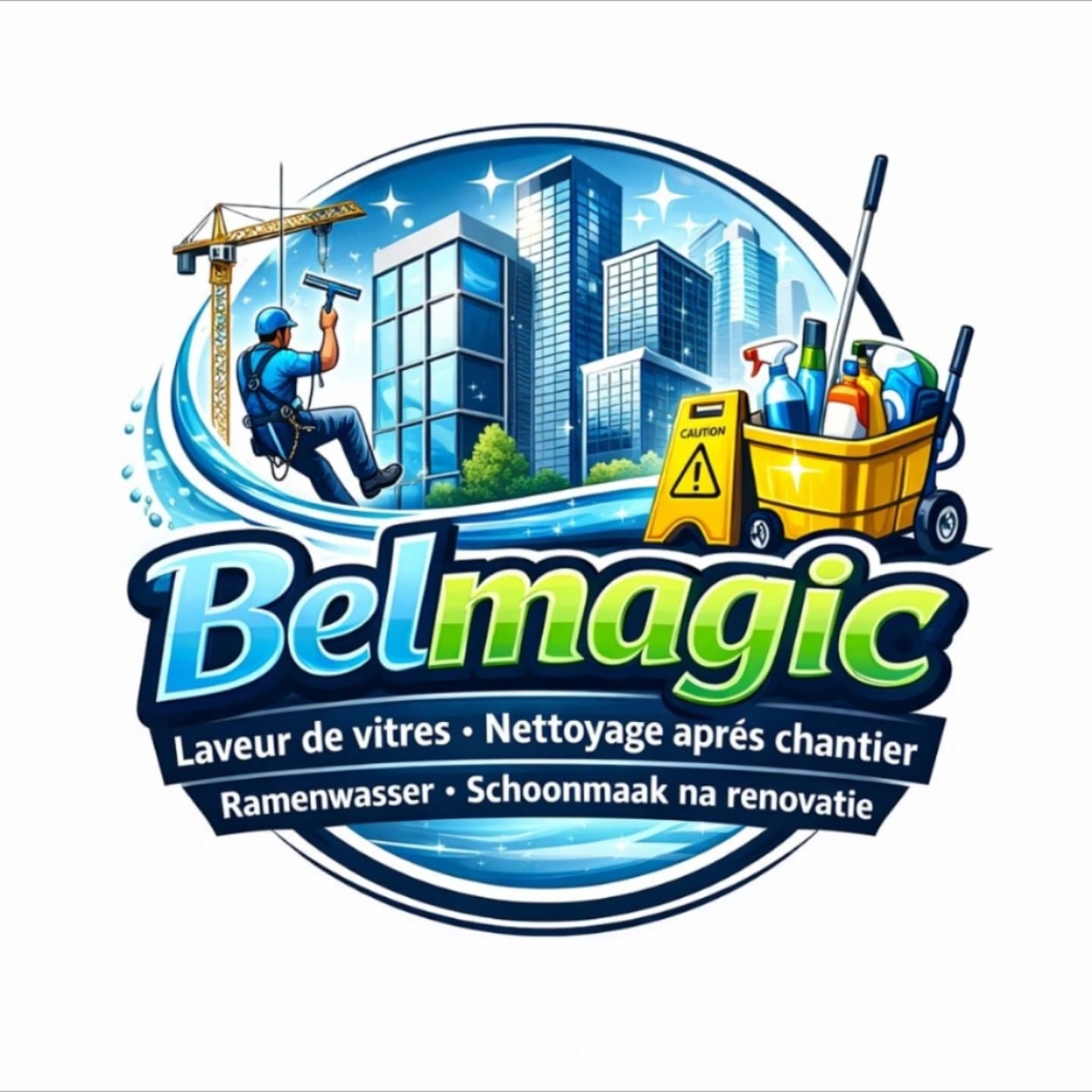 Belmagic — ramenwasser en schoonmaak na renovatie